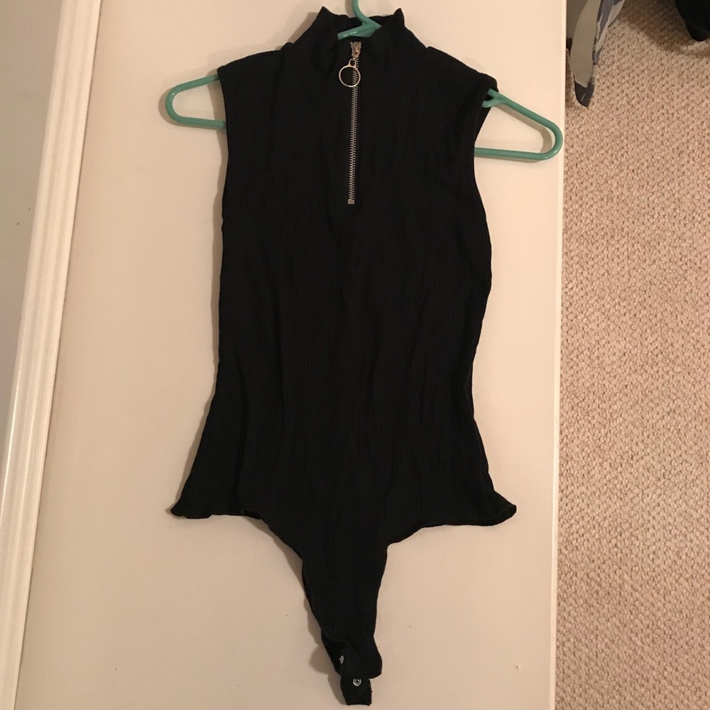 LF/Emma & Sam Black Bodysuit
